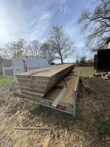 Usinage d’une pergola en bois Iroko à Monfort en Chalosse., Orthez, NR Construction Bois