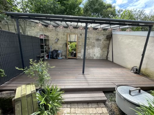 Fabrication d’une terrasse sur mesure en composite à Bordeaux, Orthez, NR Construction Bois