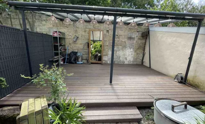 Chantier Bordeaux 33 - Construction de terrasses, Orthez, NR Construction Bois