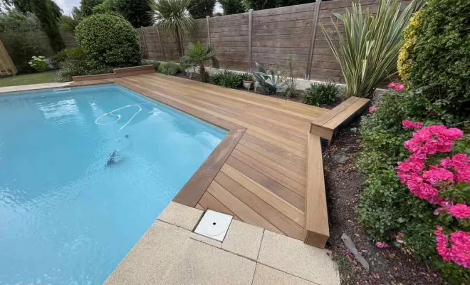 Chantier Dax 40 - Construction de terrasses, Orthez, NR Construction Bois