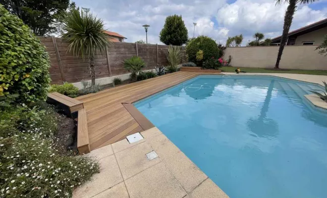 Chantier Dax 40 - Construction de terrasses, Orthez, NR Construction Bois