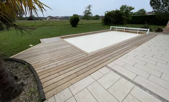 Chantier Orthez 64 - Construction de terrasses, Orthez, NR Construction Bois