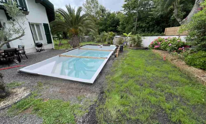Chantier Urrugne 64  - Construction de terrasses, Orthez, NR Construction Bois