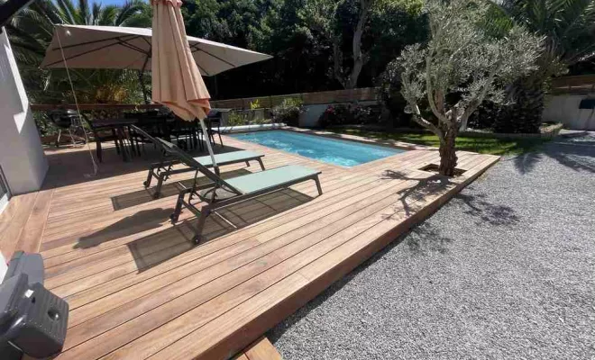 Chantier Urrugne 64  - Construction de terrasses, Orthez, NR Construction Bois