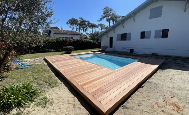 Chantier Labenne 40 - Construction terrasse bois, Orthez, NR Construction Bois