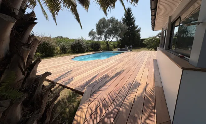 Chantier Orthez 64 - Construction Terrasse Bois, Orthez, NR Construction Bois