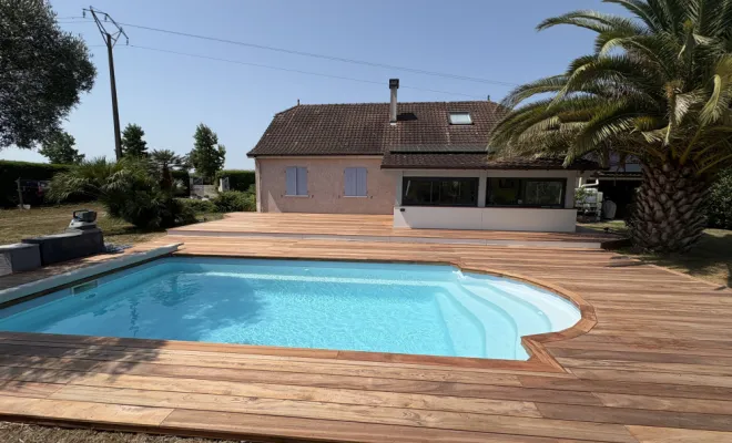 Chantier Orthez 64 - Construction Terrasse Bois, Orthez, NR Construction Bois