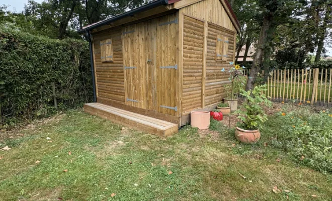 Chantier Bayonne 64 - Aménagement extérieur , Orthez, NR Construction Bois