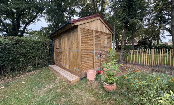 Chantier Bayonne 64 - Aménagement extérieur , Orthez, NR Construction Bois