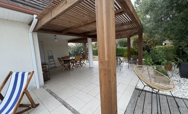 Chantier Orthez 64 - Aménagement extérieur , Orthez, NR Construction Bois