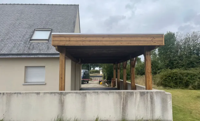 Chantier Brest 29 - Aménagement extérieur , Orthez, NR Construction Bois