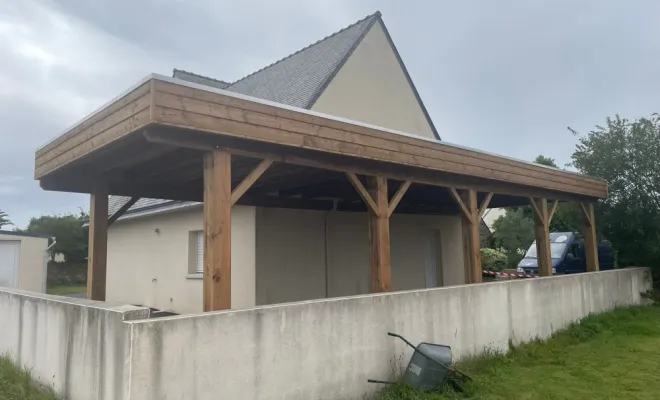 Chantier Brest 29 - Aménagement extérieur , Orthez, NR Construction Bois