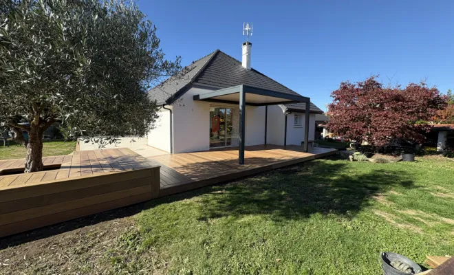 Chantier Pau 64 - Construction de terrasse bois, Orthez, NR Construction Bois