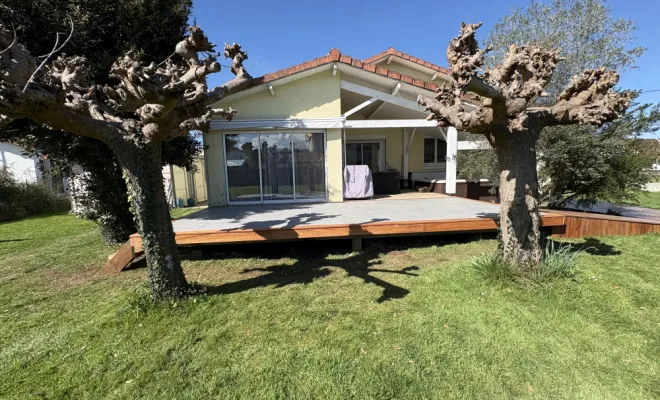 Chantier Oloron 64 - Construction d’une terrasse bois, Orthez, NR Construction Bois