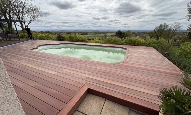 Chantier Artix 64 - Construction d’une terrasse bois, Orthez, NR Construction Bois