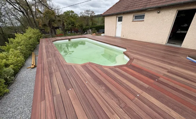 Chantier Artix 64 - Construction d’une terrasse bois, Orthez, NR Construction Bois