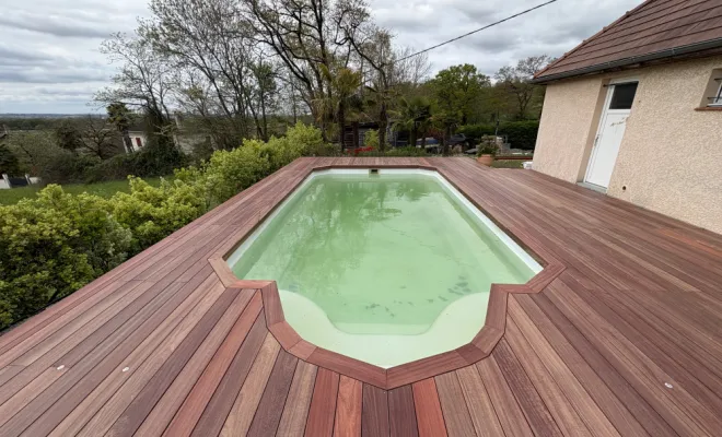 Chantier Artix 64 - Construction d’une terrasse bois, Orthez, NR Construction Bois