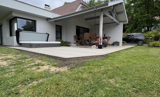 Chantier Lescar 64 - Construction de terrasse bois, Orthez, NR Construction Bois